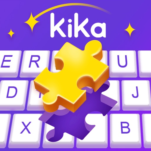 Jigsaw Keyboard Win Kika Theme